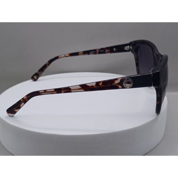 Nine West NW557S Womens Full Rim Square Tortoise Shell Smoke Lens Sunglasses main image 8